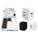 2 PRT USB WL CHG BLK/WHT