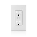 Leviton Decora Smart 15 amps 120 V Duplex White Tamper Resistant Outlet 5-15 R 1 pk