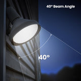 Feit PAR38 E26 (Medium) LED Motion Activated Bulb Color Changing 100 Watt Equivalence 1 pk