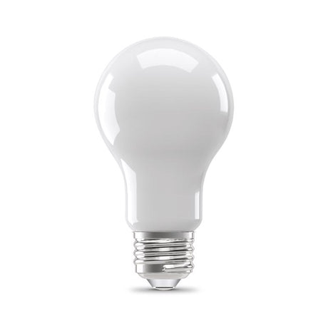 Feit A19 E26 (Medium) LED Bulb Soft White 60 Watt Equivalence 8 pk