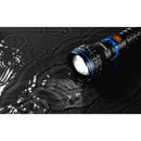 NEBO Luxtreme 1000 lm Black/Blue LED Rechargeable Flashlight