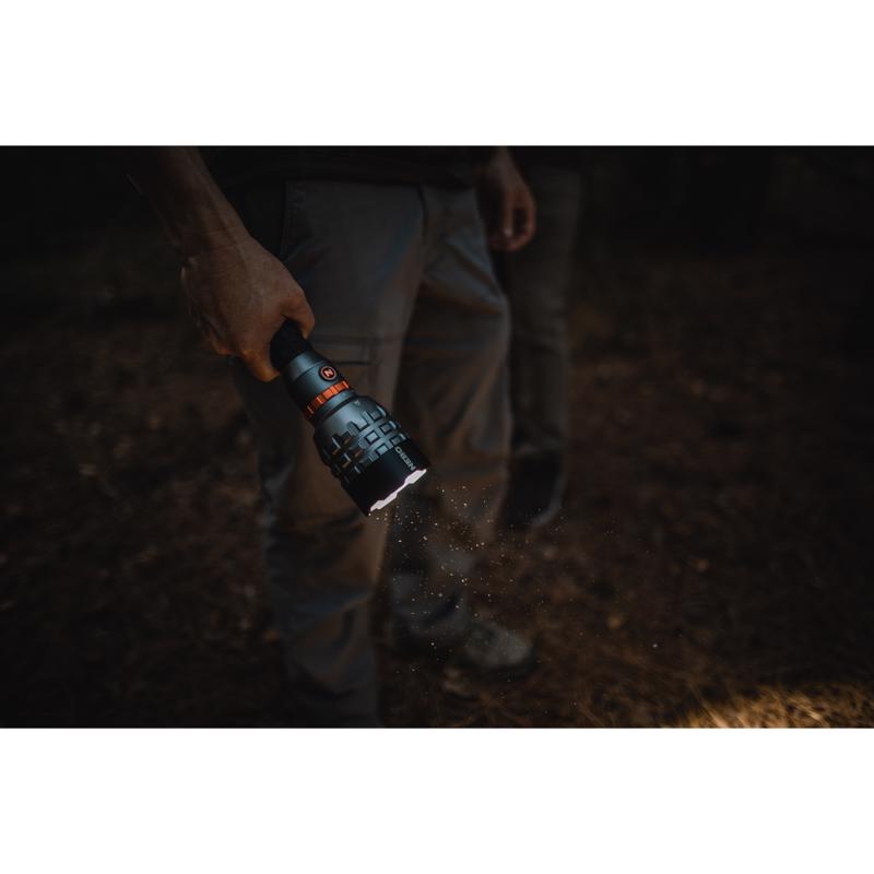 NEBO Davinci 18000 lm Black/Gray LED Rechargeable Flashlight