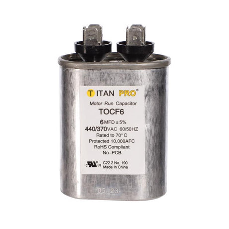 OVAL RN CPCTR 6MFD 3.25"