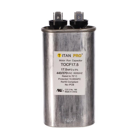 OVAL RN CPCTR 17.5MFD AL