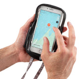 Nite Ize RunOff Black Clear Waterproof Cell Phone Case For All Smartphones