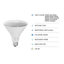 Feit PAR38 E26 (Medium) LED Bulb Color Changing 100 Watt Equivalence 1 pk