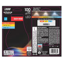 Feit A21 GU24 LED Bulb Adjustable White 100 Watt Equivalence 1 pk