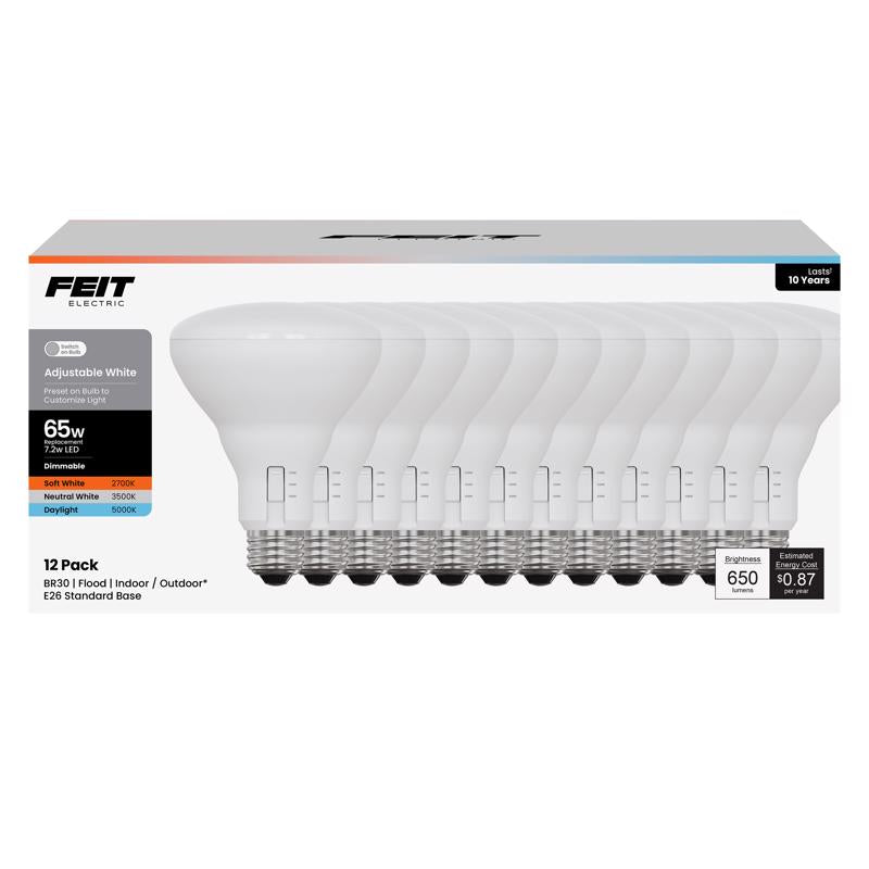 FT LED BR30 AW 60W 12PK