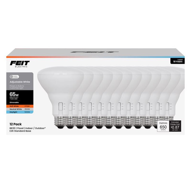 FT LED BR30 AW 60W 12PK