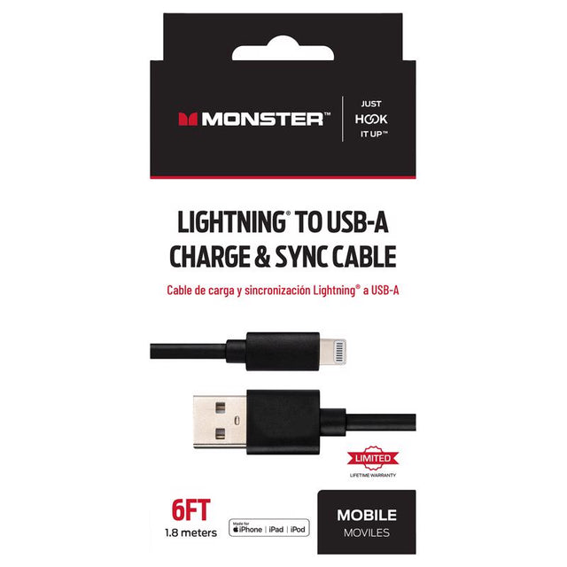 CHRG/SYNC CBL LTNG/USB A