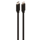 Monster Just Hook It Up Lightning to USB-C Charge and Sync Cable 6 ft. Black