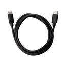 Monster Just Hook It Up Lightning to USB-C Charge and Sync Cable 6 ft. Black