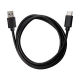 Monster Just Hook It Up USB-C to USB-A Charge and Sync Cable 6 ft. Black