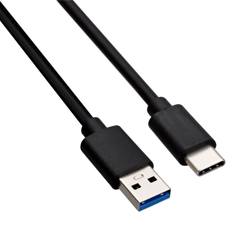 Monster Just Hook It Up USB-C to USB-A Charge and Sync Cable 10 ft. Black