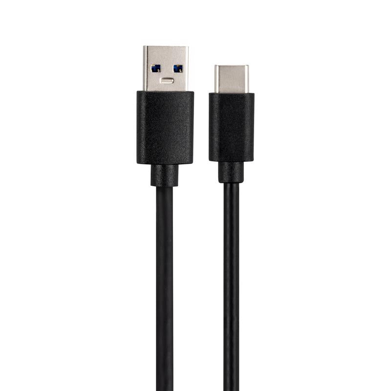 Monster Just Hook It Up USB-C to USB-A Charge and Sync Cable 10 ft. Black