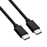 Monster Just Hook It Up Type C to Type C Charge and Sync Cable 6 ft. Black