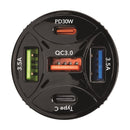 Monster Just Hook It Up 5 USB Car Charger 1 pk