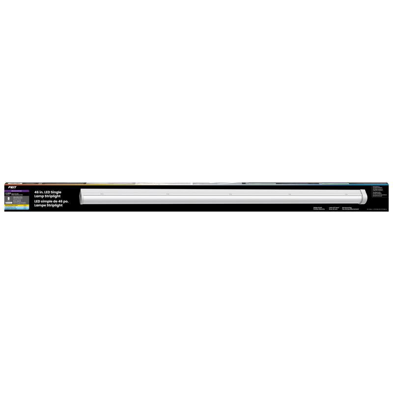 Feit 46 in. L White Hardwired LED Strip Light 2200 lm