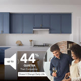 Broan GLA1 30 in. W Silver Range Hood