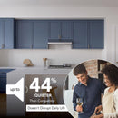 Broan GLA1 30 in. W Silver Range Hood