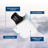 Broan Roomside 60 CFM 0.9 Sones Exhaust Fan