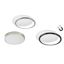 Feit 3 in. H X 11 in. W X 11 in. L Matte Black Black Ceiling Fixture