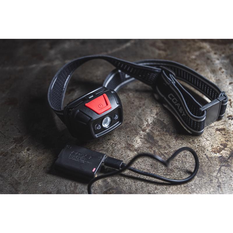 Coast FL20R 520 lm Black/Gray LED Head Lamp