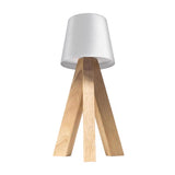 Bailey 10.6 in. Matte White Table Lamp