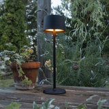 Hudson 14.2 in. Matte Black Table Lamp