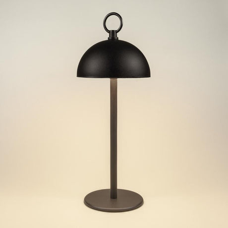 Branson 12 in. Matte Black Table Lamp