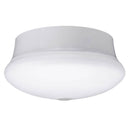 ETI 3.58 in. H X 7 in. W X 7 in. L White LED Ceiling Spin Light