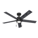 CLNG FAN LED BLK 52X6"