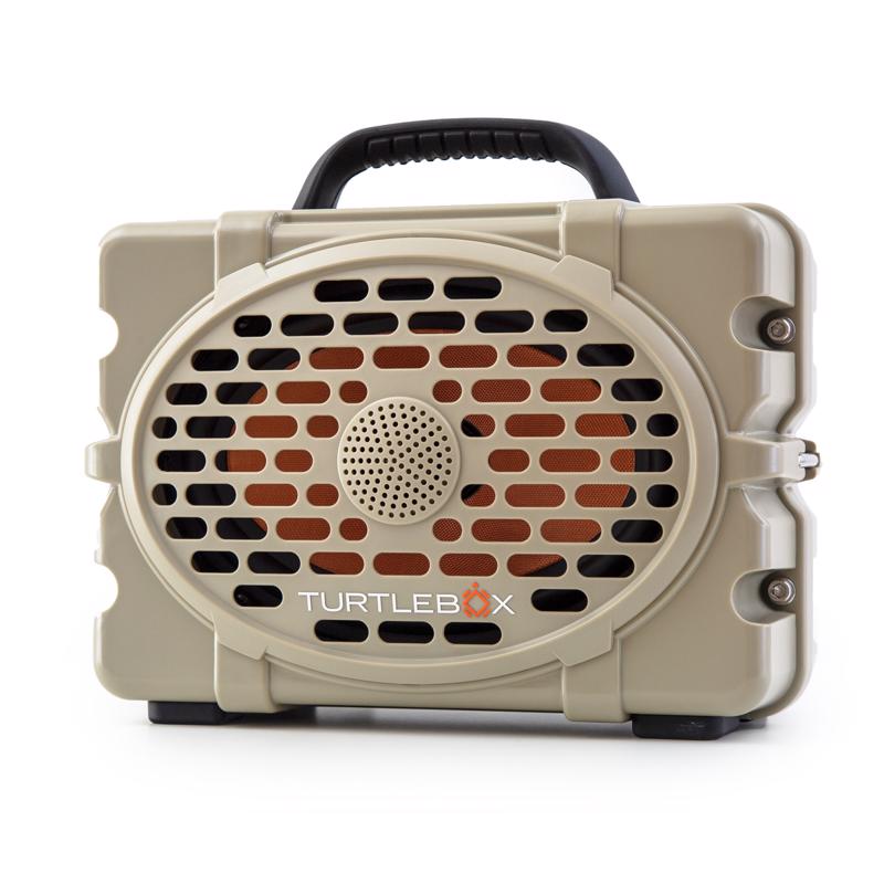 Turtlebox Original Gen 3: Portable Outdoor Bluetooth Speaker – Ultra-Loud (120dB), Waterproof (IP67), Rugged, Impact-Resistant, 3-Day Battery | Party Mode: Unlimited Pairing for Stereo Sound, Tan