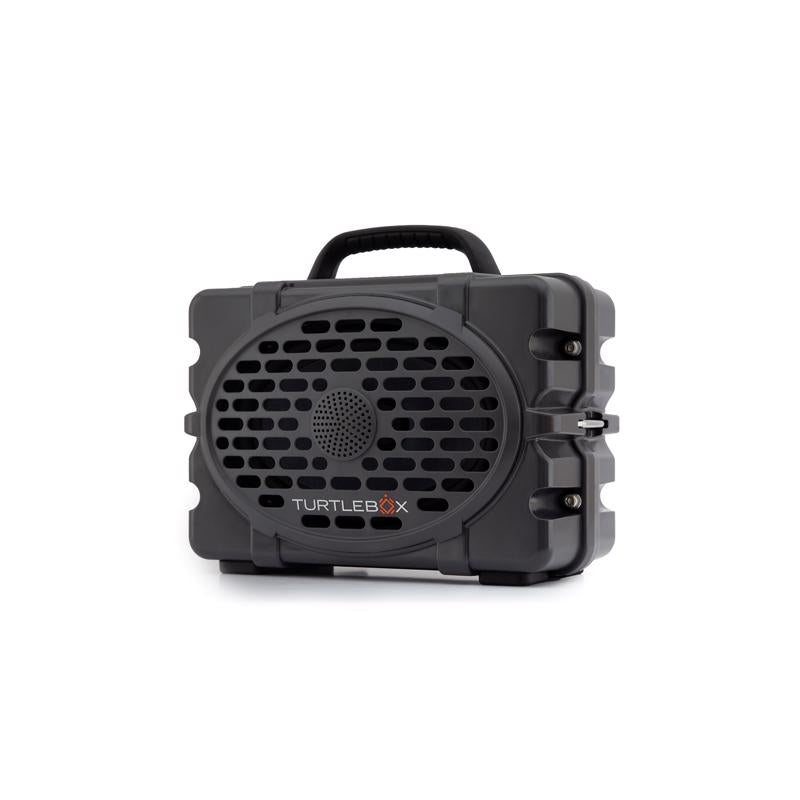Turtlebox Original Gen 3: Portable Outdoor Bluetooth Speaker – Ultra-Loud (120dB), Waterproof (IP67), Rugged, Impact-Resistant, 3-Day Battery | Party Mode: Unlimited Pairing for Stereo Sound, Gray