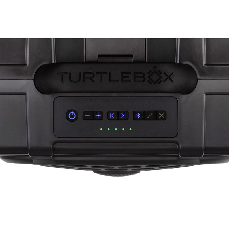 Turtlebox Original Gen 3: Portable Outdoor Bluetooth Speaker – Ultra-Loud (120dB), Waterproof (IP67), Rugged, Impact-Resistant, 3-Day Battery | Party Mode: Unlimited Pairing for Stereo Sound, Gray