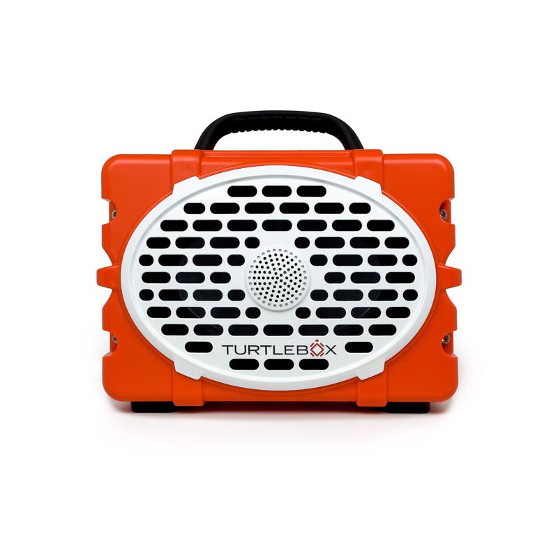 Turtlebox Original Gen 3: Portable Outdoor Bluetooth Speaker – Ultra-Loud (120dB), Waterproof (IP67), Rugged, Impact-Resistant, 3-Day Battery | Party Mode: Unlimited Pairing for Stereo Sound, Orange