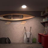 Feit Electric 3.8 in. H X 7.5 in. W X 7.5 in. L White Ceiling Light w/Motion Sensor