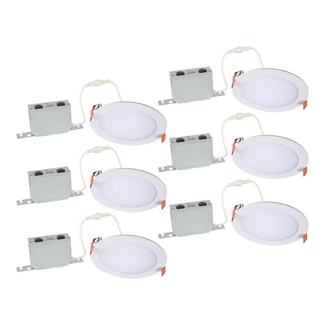 Halo Warm White 6 in. W LED Canless Recessed Downlight 75 W