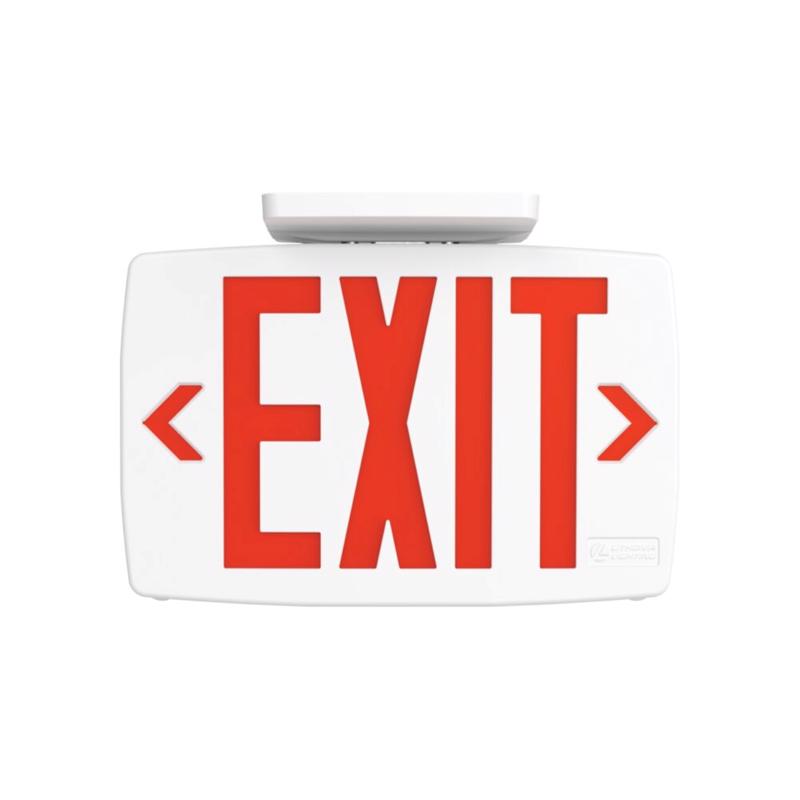 Lithonia Lighting LQM Switch Hardwired LED White Exit Sign