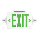 Lithonia Lighting LHQM Switch Hardwired LED White Exit Sign and Emergency Light