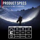 Coast FLX7 700 lm Coyote LED Head Lamp AAA Battery