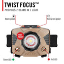 Coast FLX7 700 lm Coyote LED Head Lamp AAA Battery