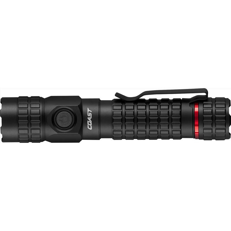 Coast PX200R 2000 lm Black LED Rechargeable Flashlight