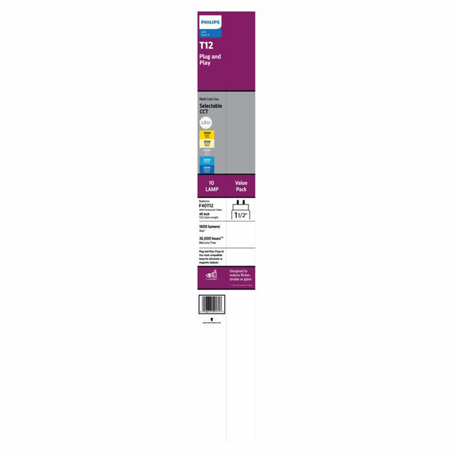LNR LED T8 CC 40W 10PK