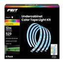 Feit 12 in. L Color Changing Plug-In LED Tape Light 1 pk