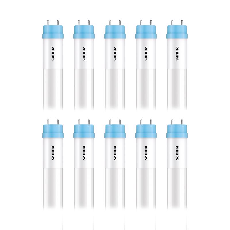 Philips LED Multi-CCT 48 in. G13 T8 Linear 32 Watt Equivalence 10 pk