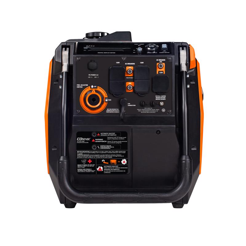 Generac 3900 W 120 V Gas/NG/LP Inverter Inverter Generator 3900 W