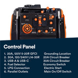 Generac 3900 W 120 V Gas/NG/LP Inverter Inverter Generator 3900 W
