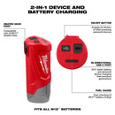 Milwaukee Tool Battery Powered Phone Charger