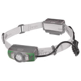 Police Security 550 lm Gray/Green LED Head Lamp AAA Battery